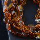 Baltic Amber bracelet with cognac beads